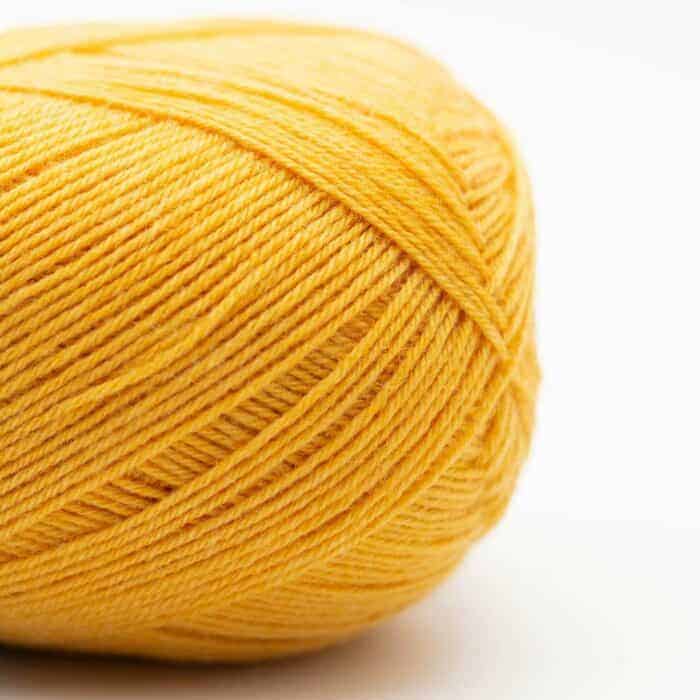 Edelweiss CLASSIC 4fach 100g non-superwash Sonniges Gelb - Kremke Soul Wool