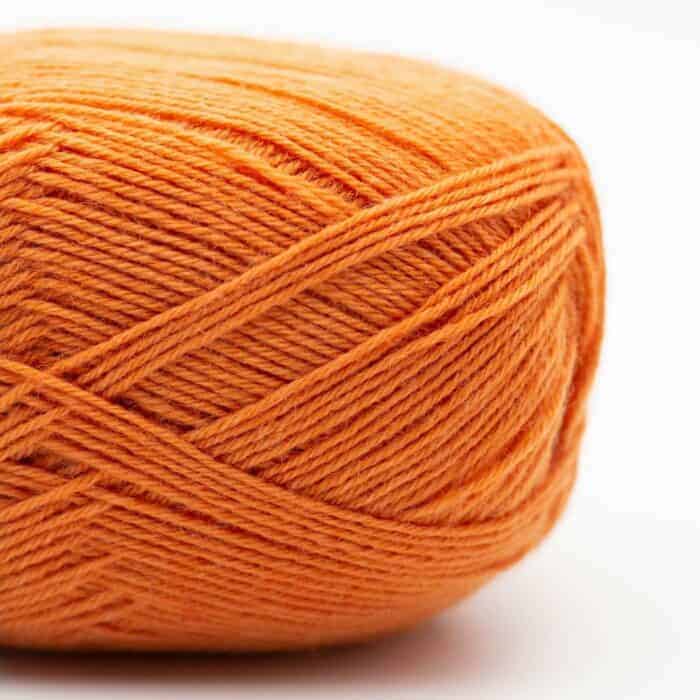 Edelweiss CLASSIC 4fach 100g non-superwash Warmes Orange - Kremke Soul Wool