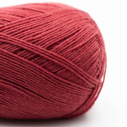 Edelweiss CLASSIC 4fach  non-superwash Burgunder Rot - Kremke Soul Wool