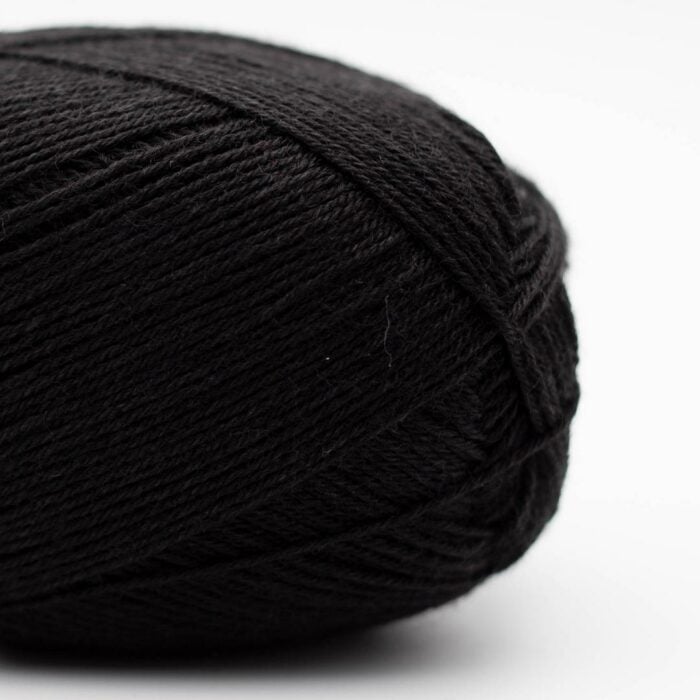 Edelweiss CLASSIC 4fach  non-superwash Schwarz - Kremke Soul Wool