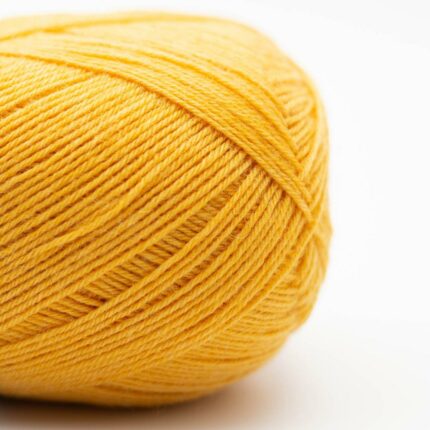 Edelweiss CLASSIC 4fach  non-superwash Sonniges Gelb - Kremke Soul Wool