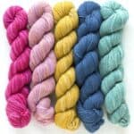 Fino Minis Strickset für Schal & Loop handgefärbt Josephine - Manos del Uruguay