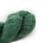 Fluffy Mohair solids handgefärbt 13-Rainforest - Cowgirl Blues