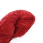 Fluffy Mohair solids handgefärbt 40-Chili Pepper - Cowgirl Blues