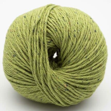 Gossypium Cotton TWEED Lime Green - Erika Knight