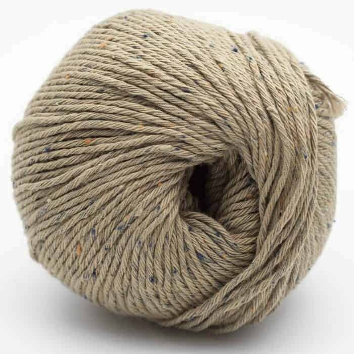 Gossypium Cotton TWEED Muddy Waters Beige - Erika Knight