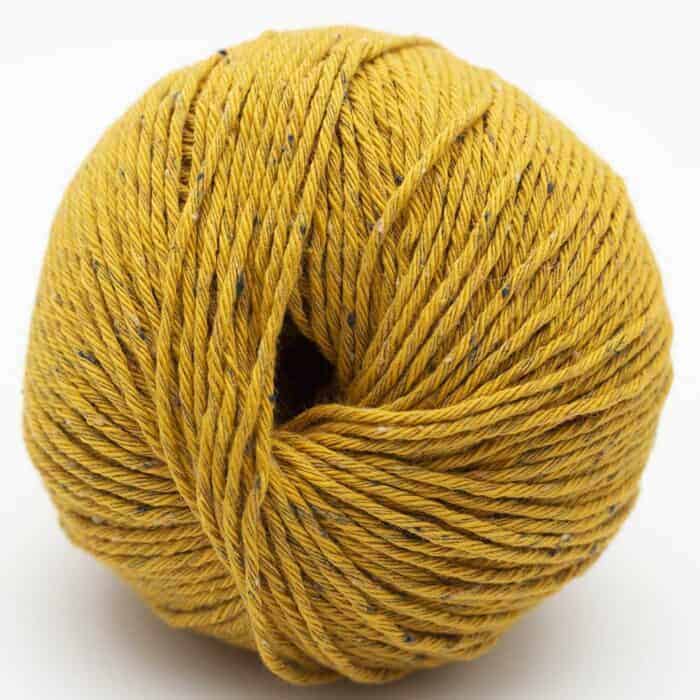 Gossypium Cotton TWEED Sunflower Flied Yellow - Erika Knight