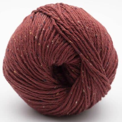 Gossypium Cotton TWEED Terra Red - Erika Knight