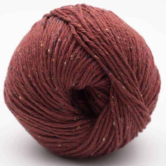 Gossypium Cotton TWEED Terra Red - Erika Knight