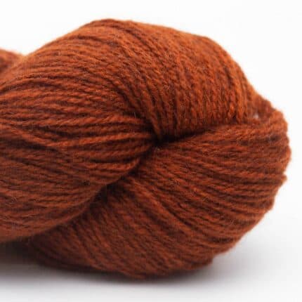 High Mountain Yak 2-ply light fingering handgesponnen dear valley spice (orange) - Nomadnoos