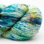 Lazy Lion Sockenwolle Azurro sunny rain forest speckled chaotic - Kremke Soul Wool