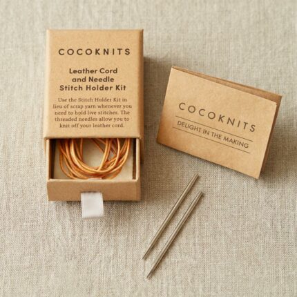 Leather Cord and Needle Kit - CocoKnits