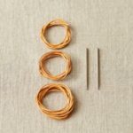 Leather Cord and Needle Kit Maschenhalter Lederband mit Nadel - CocoKnits