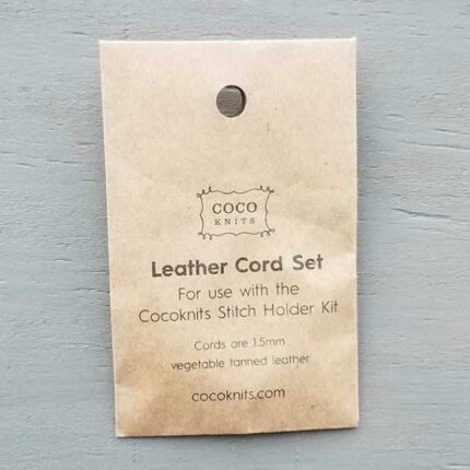 Leather Cord Set leather cords - CocoKnits