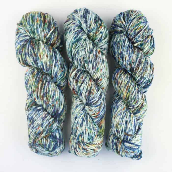 Merino DK Farbverlauf handgefärbt 9 to 5 - Cowgirl Blues