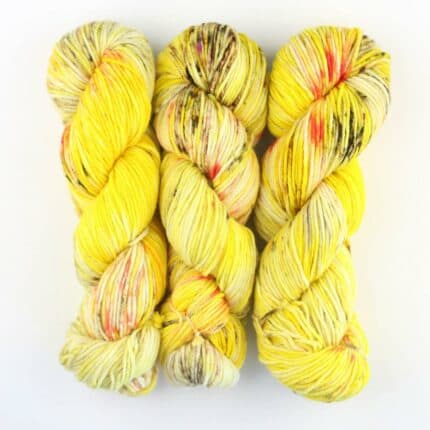 Merino DK Farbverlauf handgefärbt Big Yellow Taxi - Cowgirl Blues