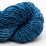 Merino DK solids 100g handgefärbt Guinea Fowl - Cowgirl Blues