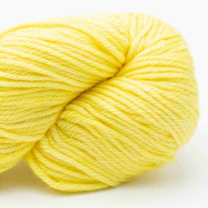 Merino DK solids 100g handgefärbt Lemon - Cowgirl Blues