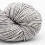 Merino DK solids 100g handgefärbt Silver Fox - Cowgirl Blues