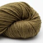 Merino DK solids  handgefärbt Olive - Cowgirl Blues