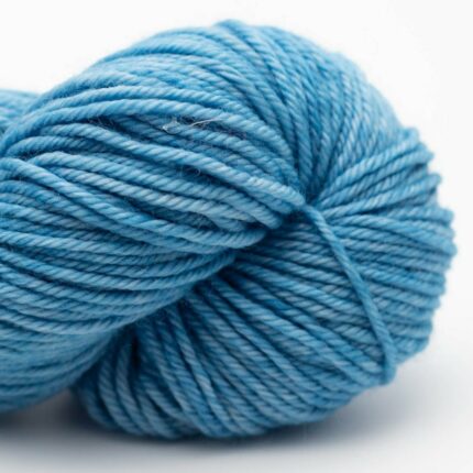 Merino DK solids  handgefärbt Seagrass - Cowgirl Blues