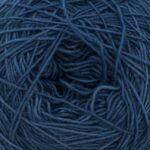 Merino SINGLE LACE solids handgefärbt Indigo - Cowgirl Blues