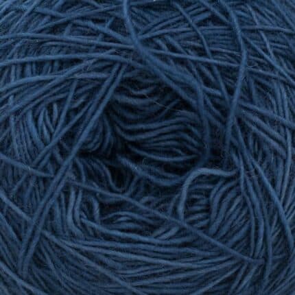 Merino SINGLE LACE solids handgefärbt Indigo - Cowgirl Blues