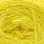 Merino SINGLE LACE solids handgefärbt Lemon - Cowgirl Blues