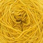 Merino SINGLE LACE solids handgefärbt Mustard - Cowgirl Blues