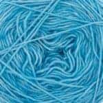 Merino SINGLE LACE solids handgefärbt Seagrass - Cowgirl Blues