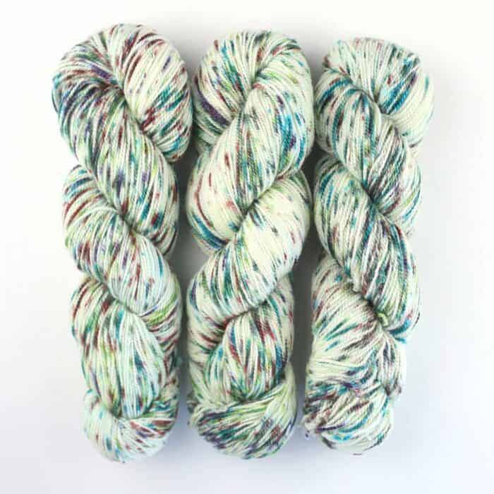 Merino TWIST Yarn Farbverlauf handgefärbt Karma Chameleon - Cowgirl Blues