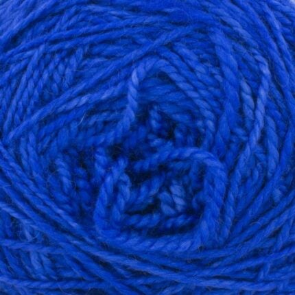 Merino TWIST Yarn solids handgefärbt Cobalt - Cowgirl Blues