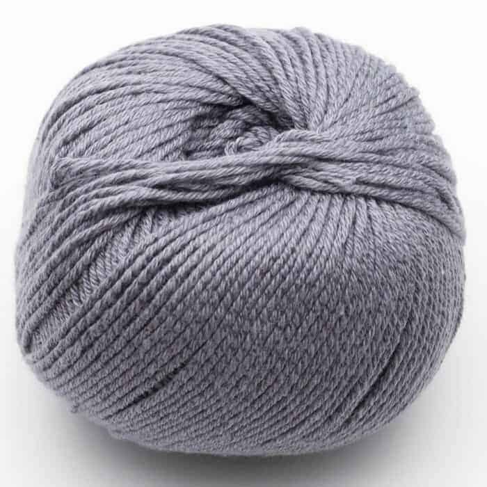 Morning Salutation vegan FINO Stahlgrau - Kremke Soul Wool