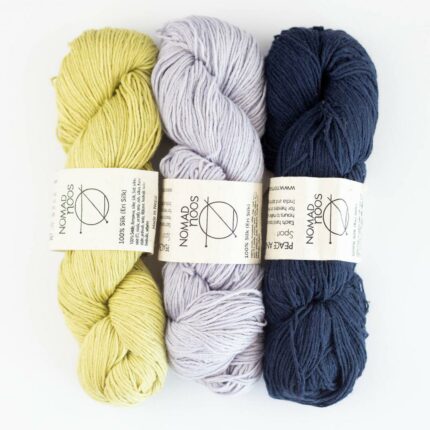 Peace and Love Silk 3-ply handgesponnen - Nomadnoos