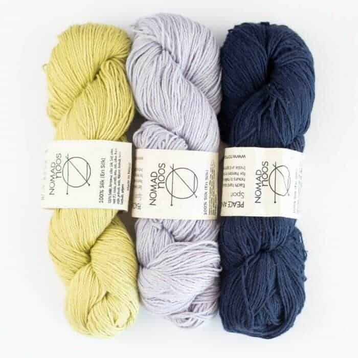 Peace and Love Silk 3-ply handgesponnen - Nomadnoos