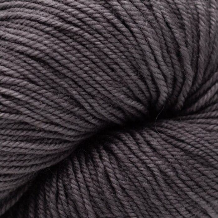 Proper Sock MINIS solids 20g handgefärbt Charcoal - Cowgirl Blues