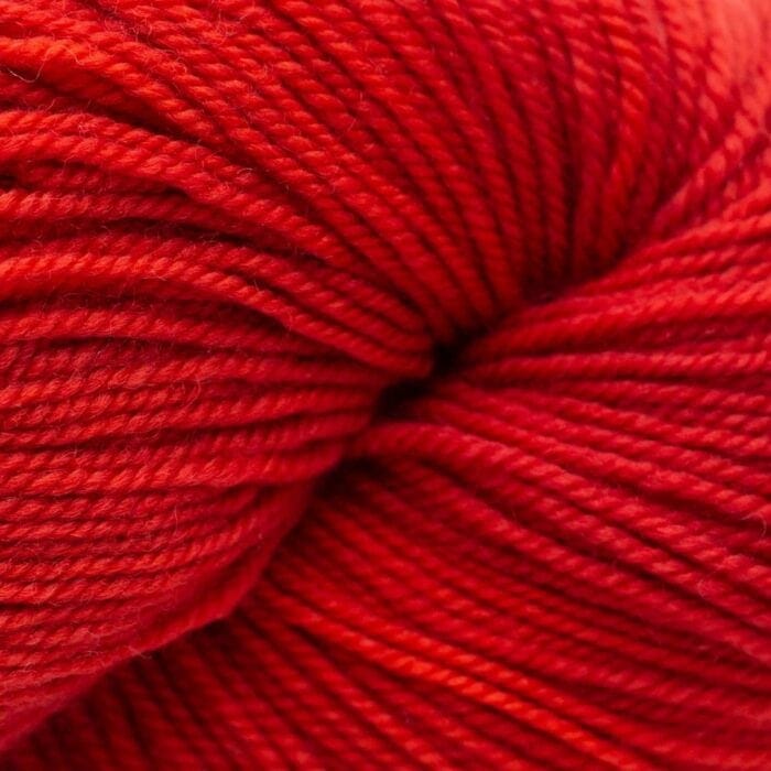 Proper Sock MINIS solids 20g handgefärbt Chilli Pepper - Cowgirl Blues