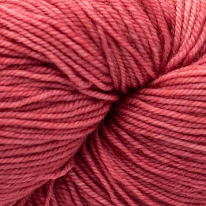 Proper Sock MINIS solids 20g handgefärbt Dusty Rose - Cowgirl Blues