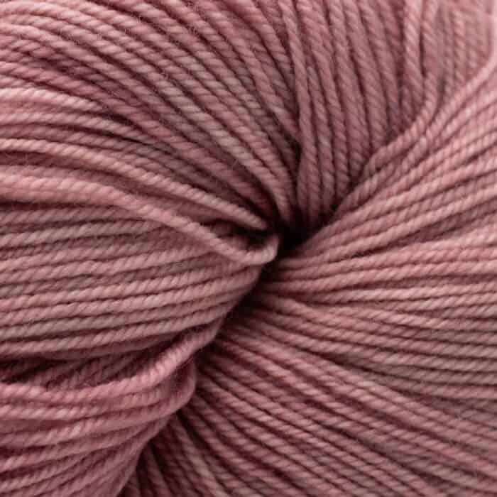 Proper Sock MINIS solids 20g handgefärbt Faded Rose - Cowgirl Blues