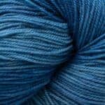 Proper Sock MINIS solids 20g handgefärbt Guinea Fowl - Cowgirl Blues