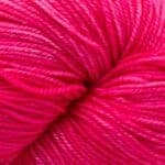 Proper Sock MINIS solids 20g handgefärbt Hot Pink - Cowgirl Blues