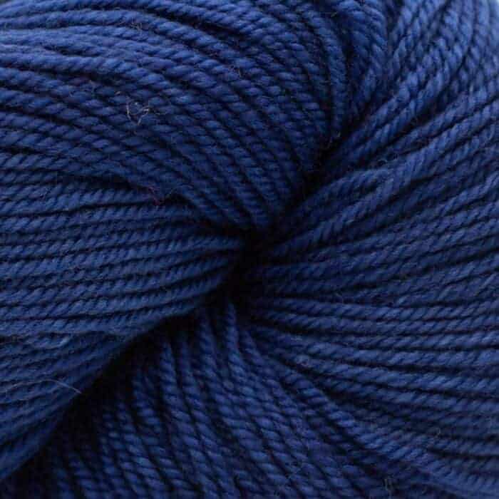 Proper Sock MINIS solids 20g handgefärbt Indigo - Cowgirl Blues