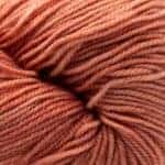 Proper Sock MINIS solids 20g handgefärbt Terracotta - Cowgirl Blues