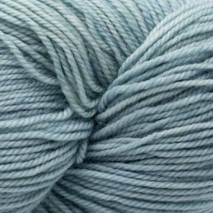 Proper Sock MINIS solids  handgefärbt Celadon - Cowgirl Blues