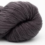 Proper Sock Solids 100g handgefärbt Charcoal - Cowgirl Blues