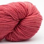 Proper Sock Solids 100g handgefärbt Dusty Rose - Cowgirl Blues