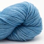 Proper Sock Solids 100g handgefärbt Seagrass - Cowgirl Blues