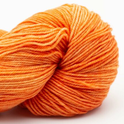 Proper Sock Solids  handgefärbt Carrot Juice - Cowgirl Blues