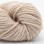 Smooth Sartuul Sheep Wool 4-ply ARAN handgesponnen every day is a new day (beige) - Nomadnoos