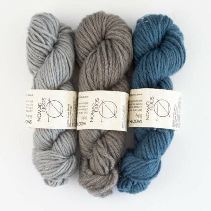 Smooth Sartuul Sheep Wool 8-ply BULKY handgesponnen - Nomadnoos